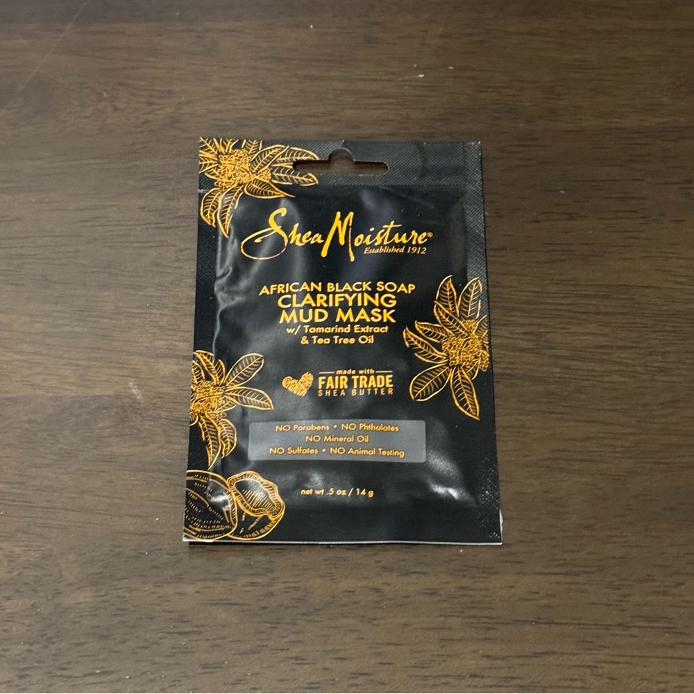 Shea Moisture African Black Soap Clarifying Mud Mask
